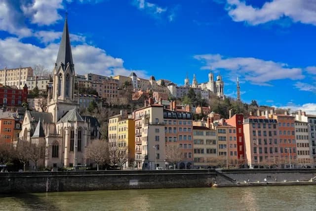 Vue emblématique de Lyon