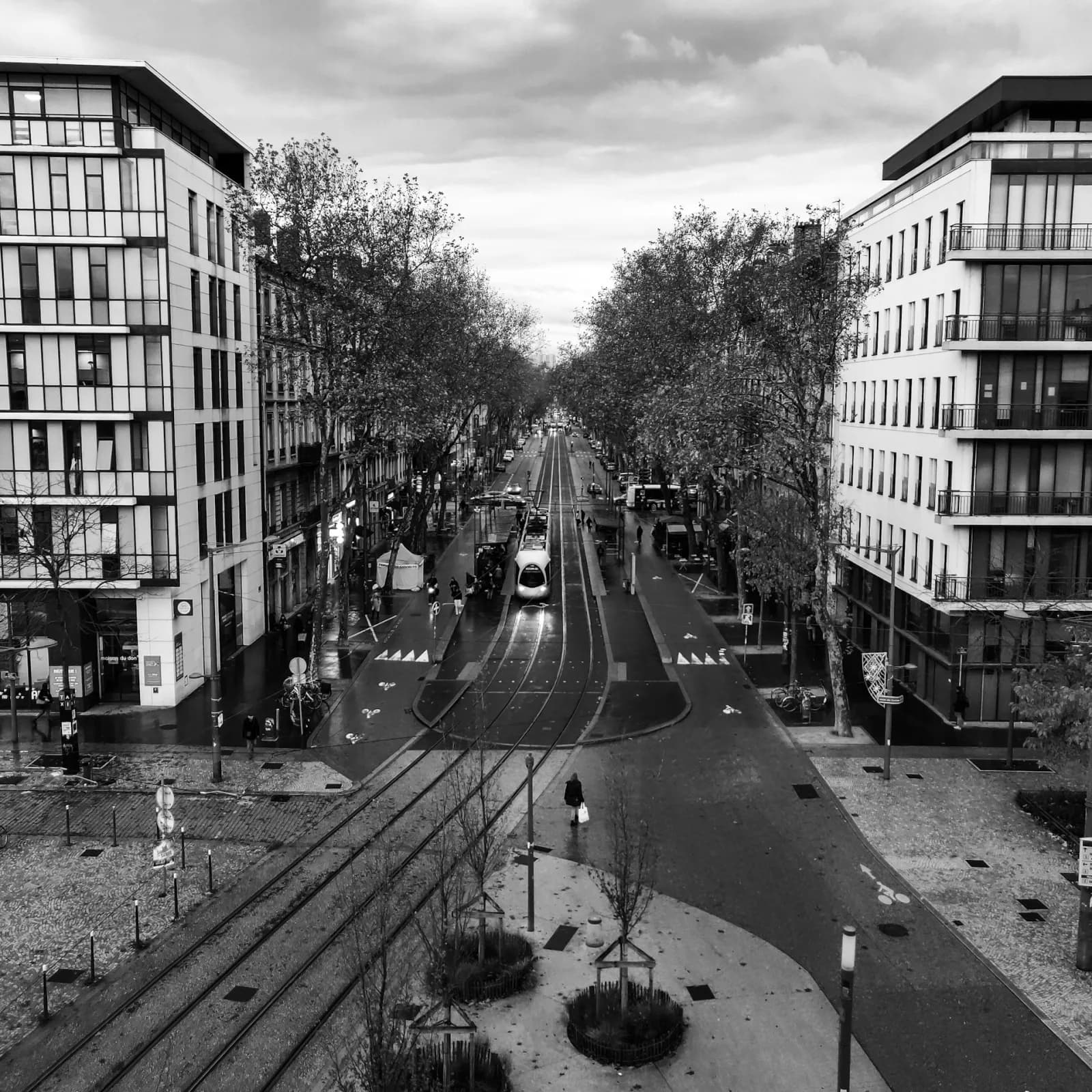 Un quartier de Lyon