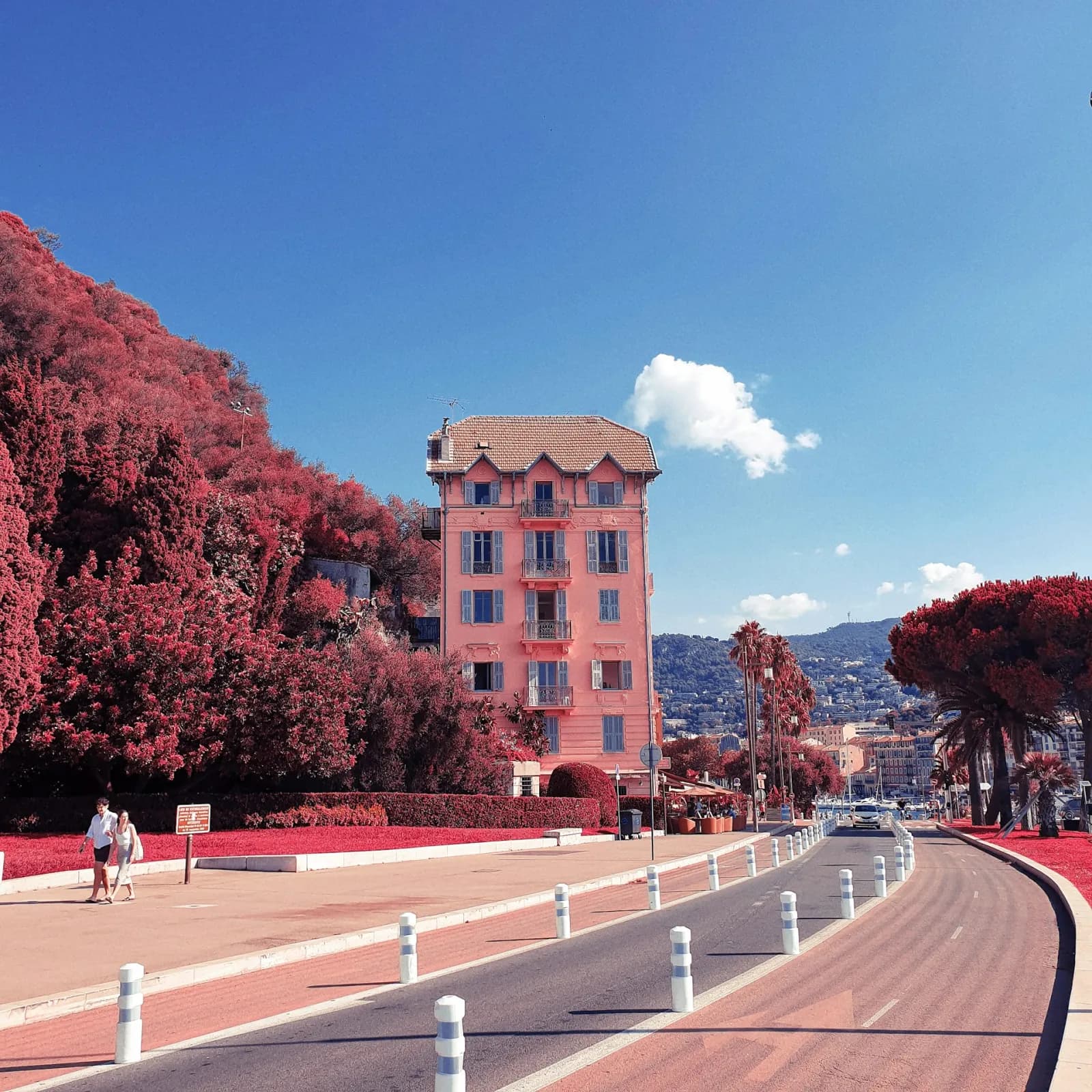 Un quartier de Nice