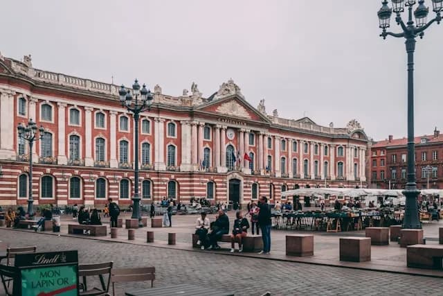 Vue emblématique de Toulouse