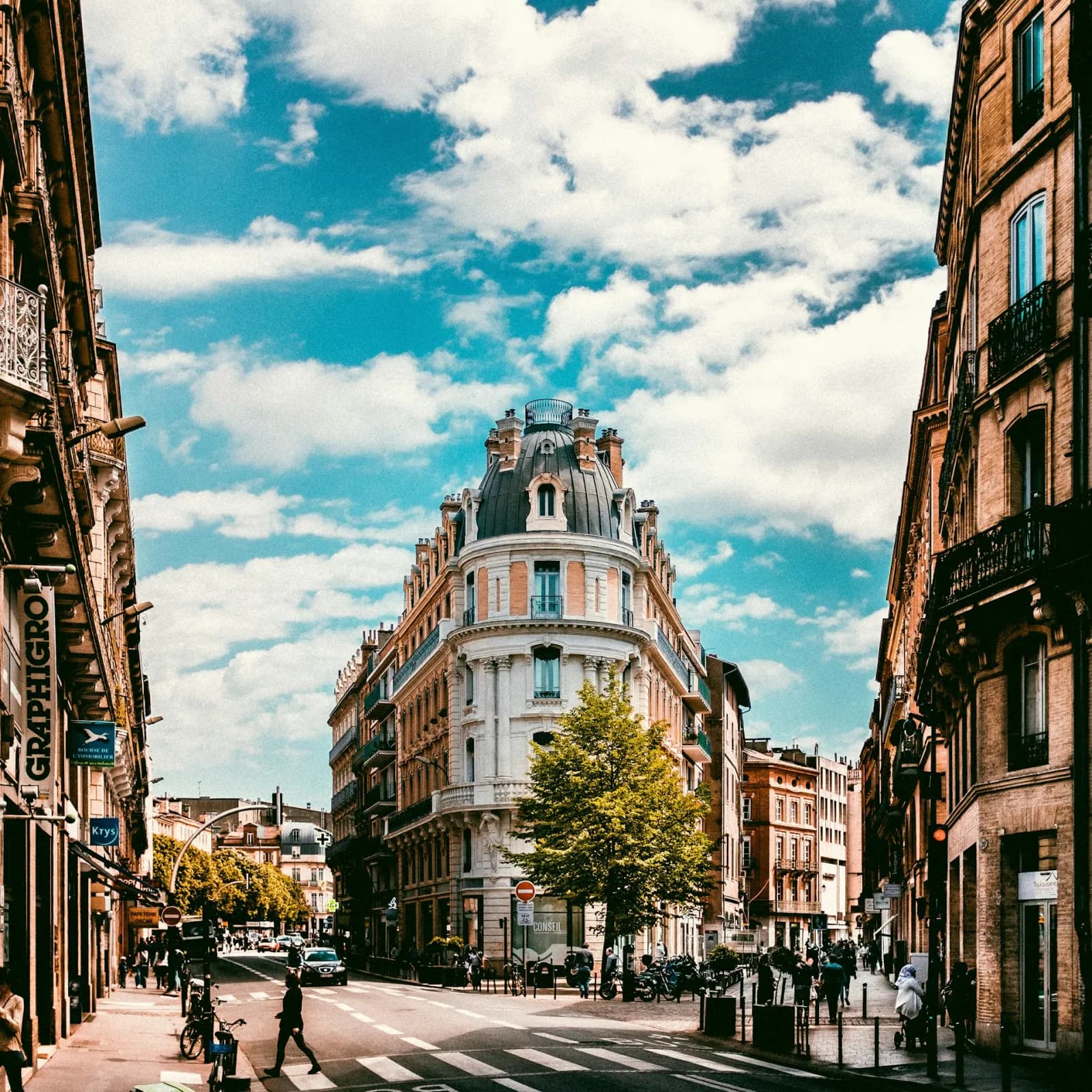 Un quartier de Toulouse